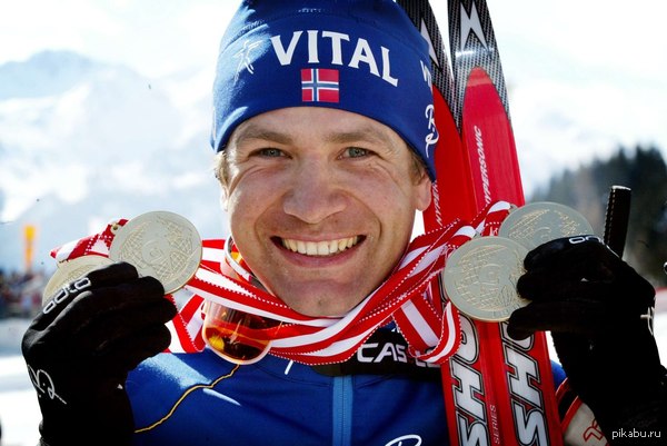 Живой легенде биатлона Уле-Эйнару Бьорндалену сегодня исполнился 41 год!