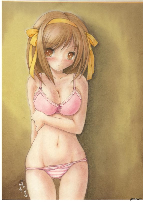 Anime art #5 - Anime, Anime art, Suzumiya haruhi, NSFW