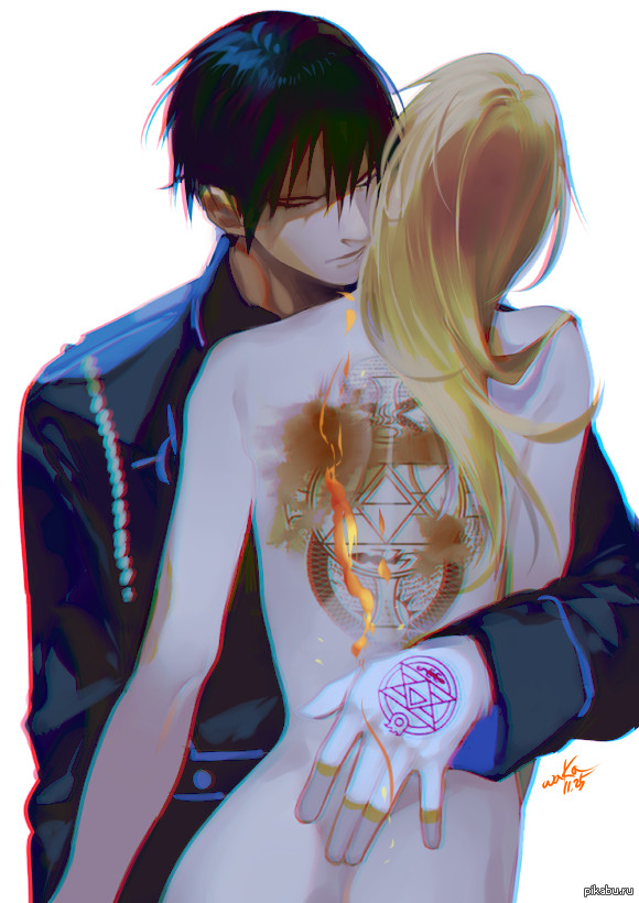 Roy Mustang &amp; Riza Hawkeye 