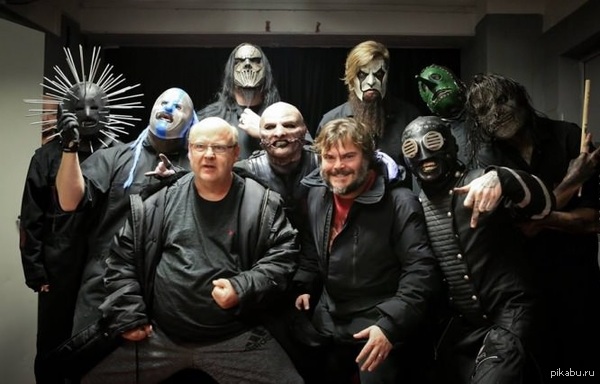 Новый состав Slipknot.