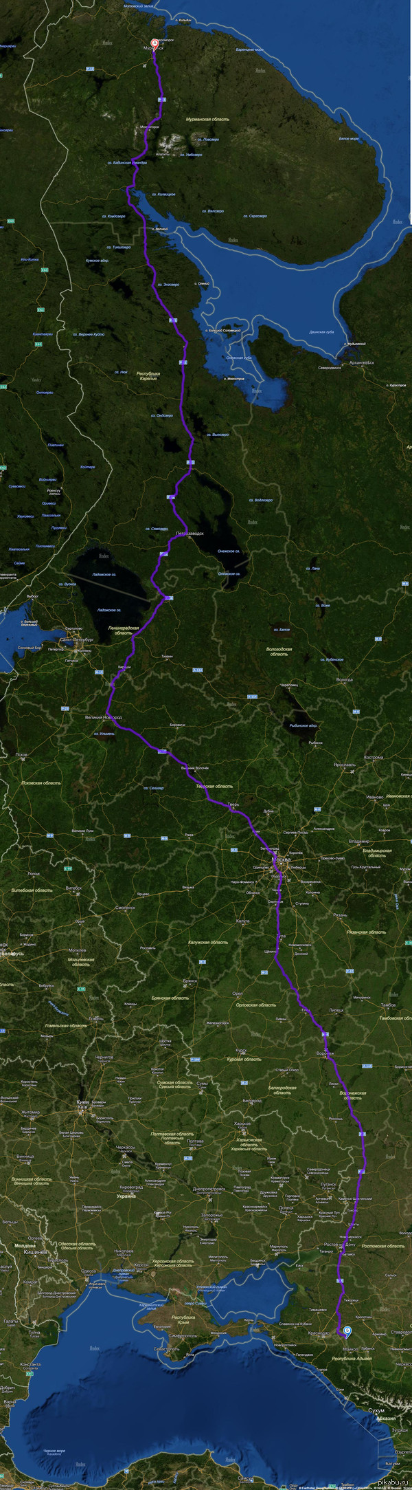 Мой трип-план на лето.