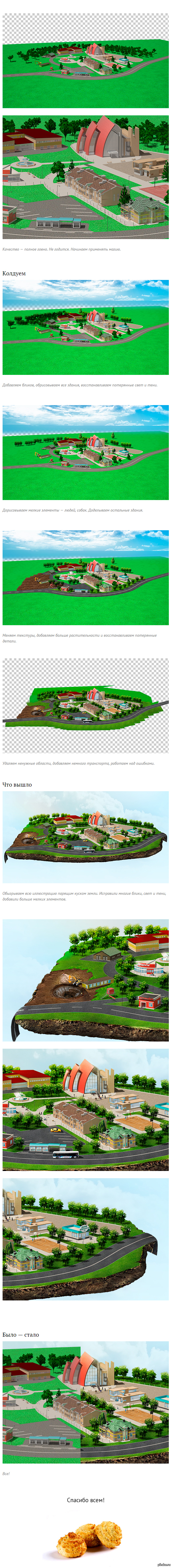 Привет ребята! Длиннопост. Хочу показать такую технику, как «Техдизайн». Ниже будут 5,5 тысяч пикселей.