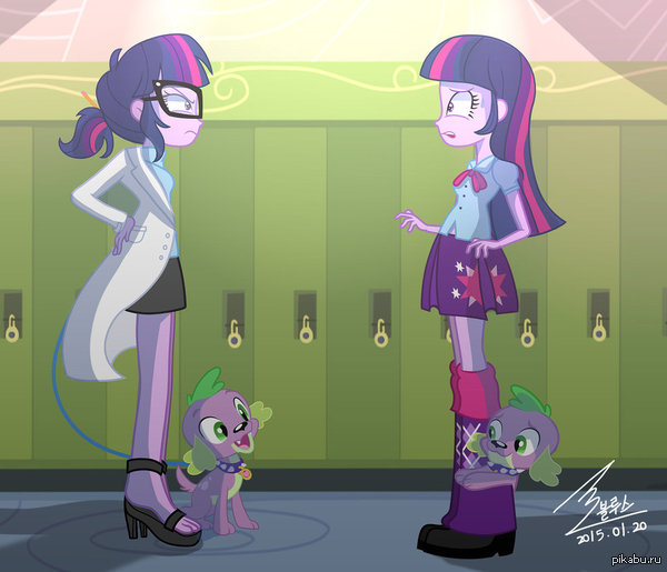Twilight Sparkle и Spike