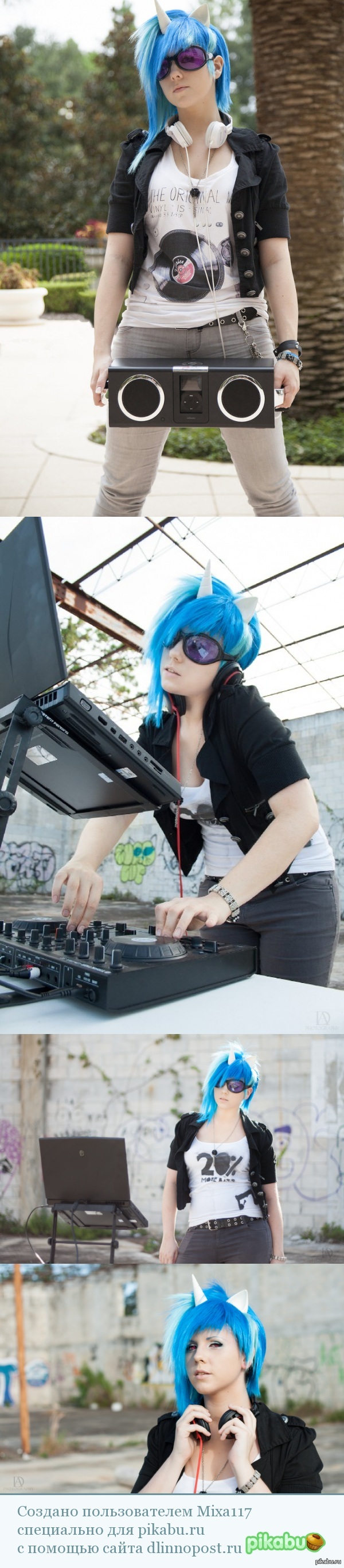 Vinyl scratch - Cosplay, My little pony, DJ Pon-3, Vinyl scratch, Longpost