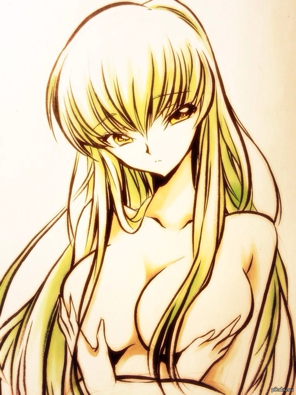 С. С. - NSFW, Code Geass, Аниме, Anime Art, Арт