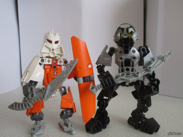 Rodin and Mang - My, Lego, Bionicle, Homemade, Matorans