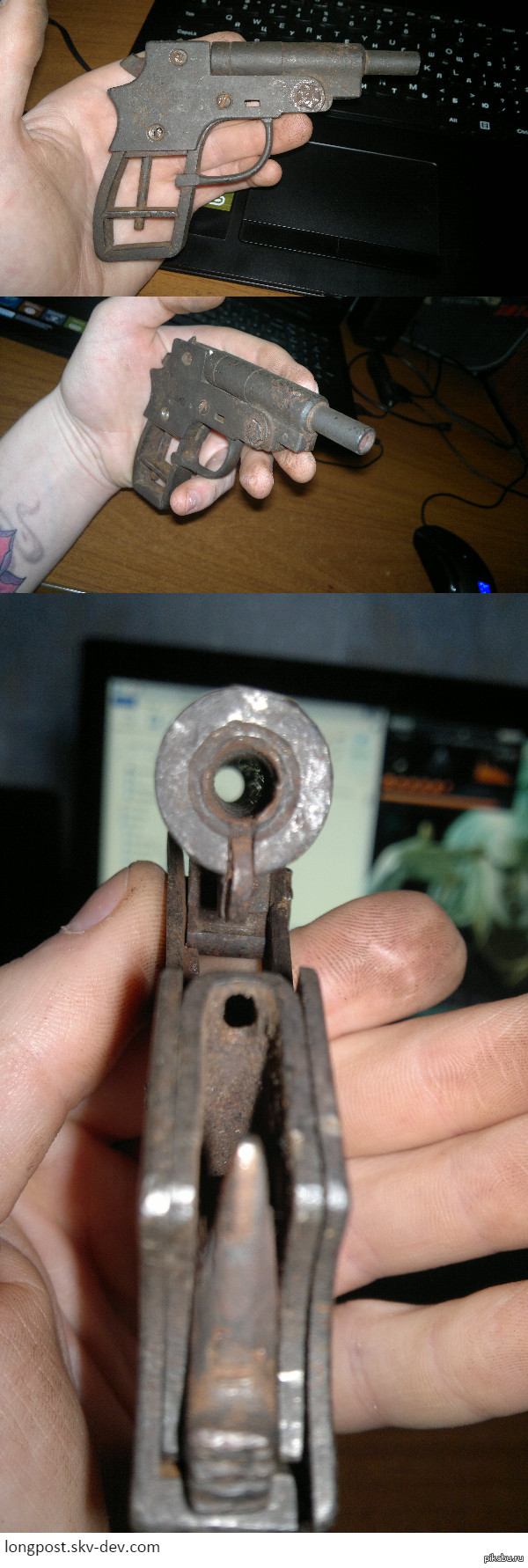 Такая вот находка №2. Спасибо всем) Вчера помогли разобраться с происхождением револьвера