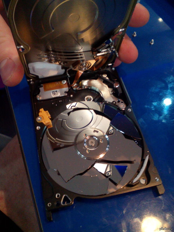 Asked to fix the hard) - My, HDD, The fall, Breaking