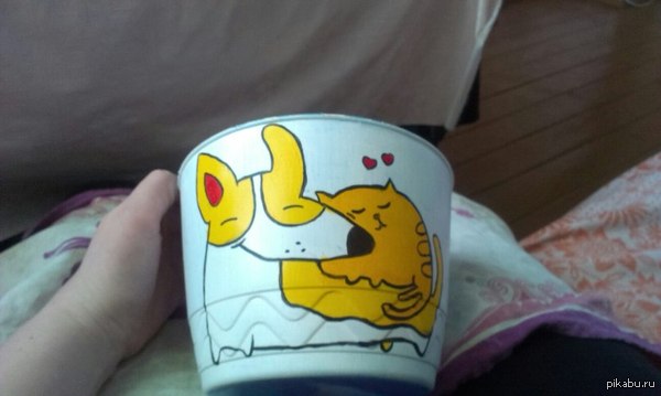 Пробный горшочек.