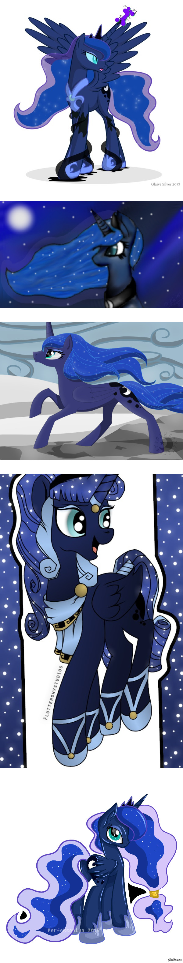 Спокойной ночи, броняхи! Поняшно-Луняшный длиннопост.