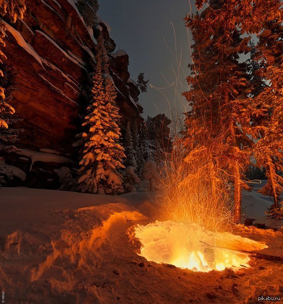 Winter flame. Костер в зимнем лесу. Огонь зимой. Костер зимой в лесу. Огонь на снегу.