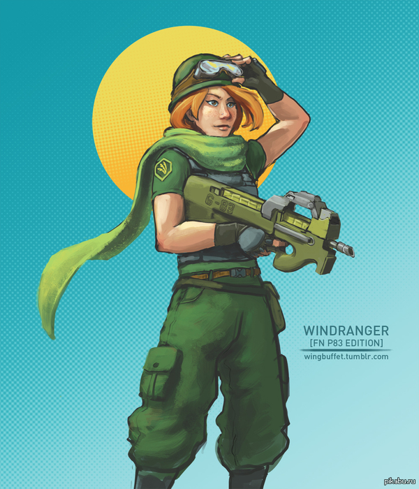 Windranger at your service. Military W