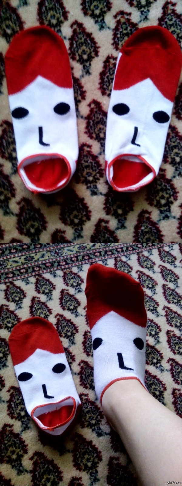 Удивленные носки