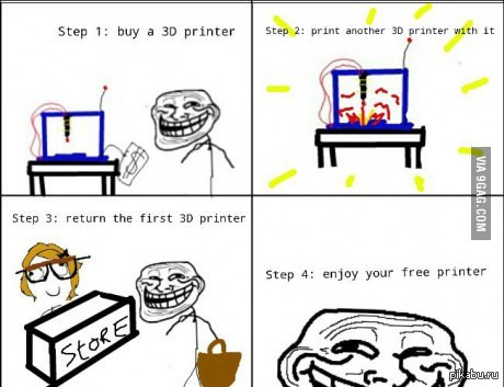 Бесплатный 3d принтер