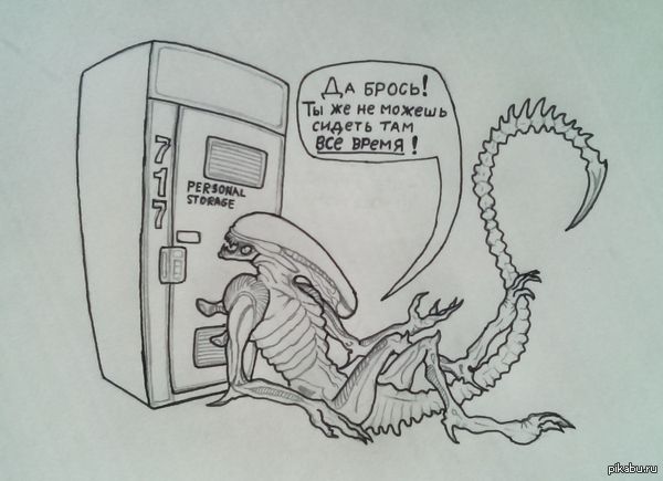 Как я играю в Alien: Isolation.
