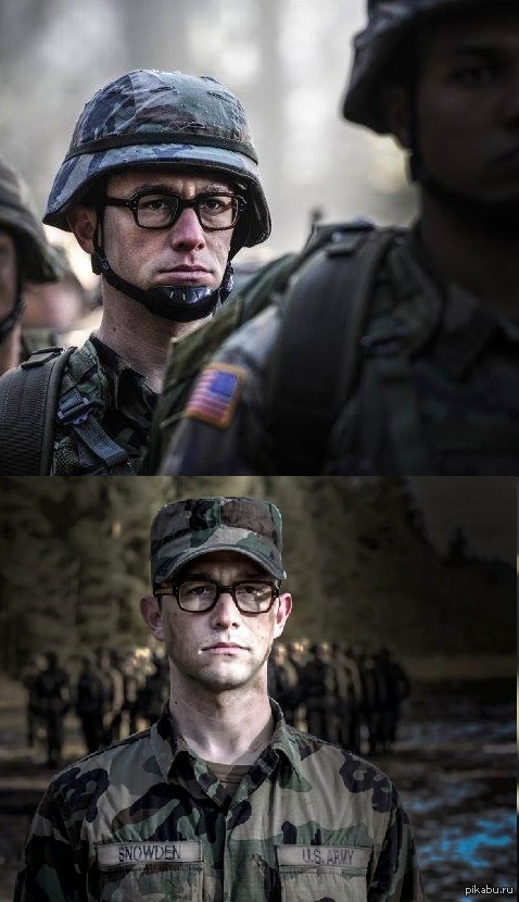 Джозеф Гордон-Левитт показал себя в образе Сноудена-военного