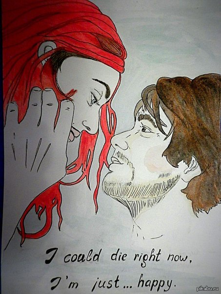 Знаешь, я готов сейчас даже умереть — так я счастлив.