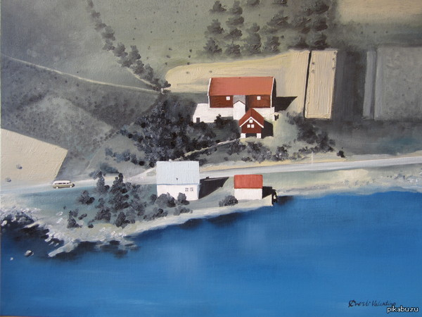 Картина маслом. | Пикабу