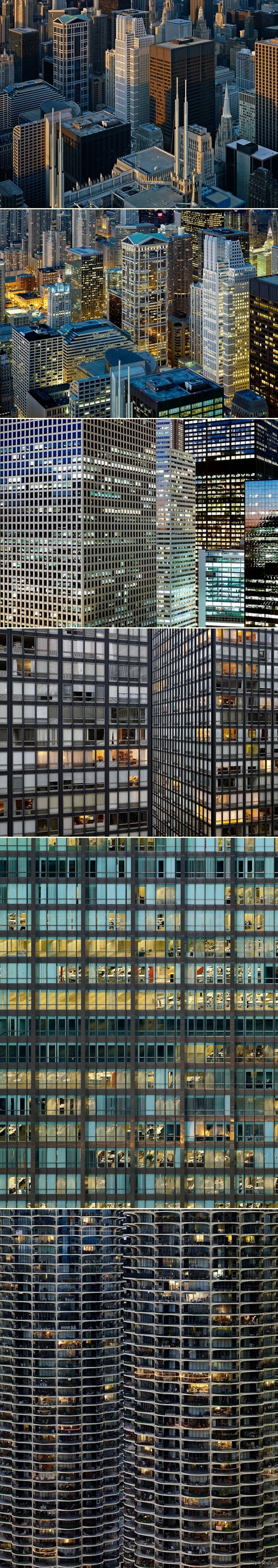 Chicago towers - Longpost, Town, Chicago, USA, Skyscraper