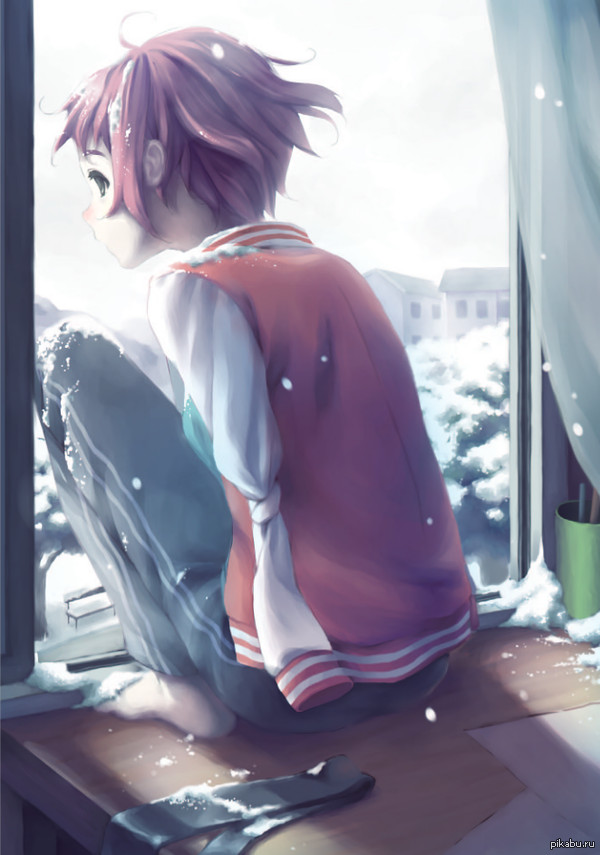 Rin Tezuka    "Midwinter"    "Katawa Shoujo".  - Kamifish