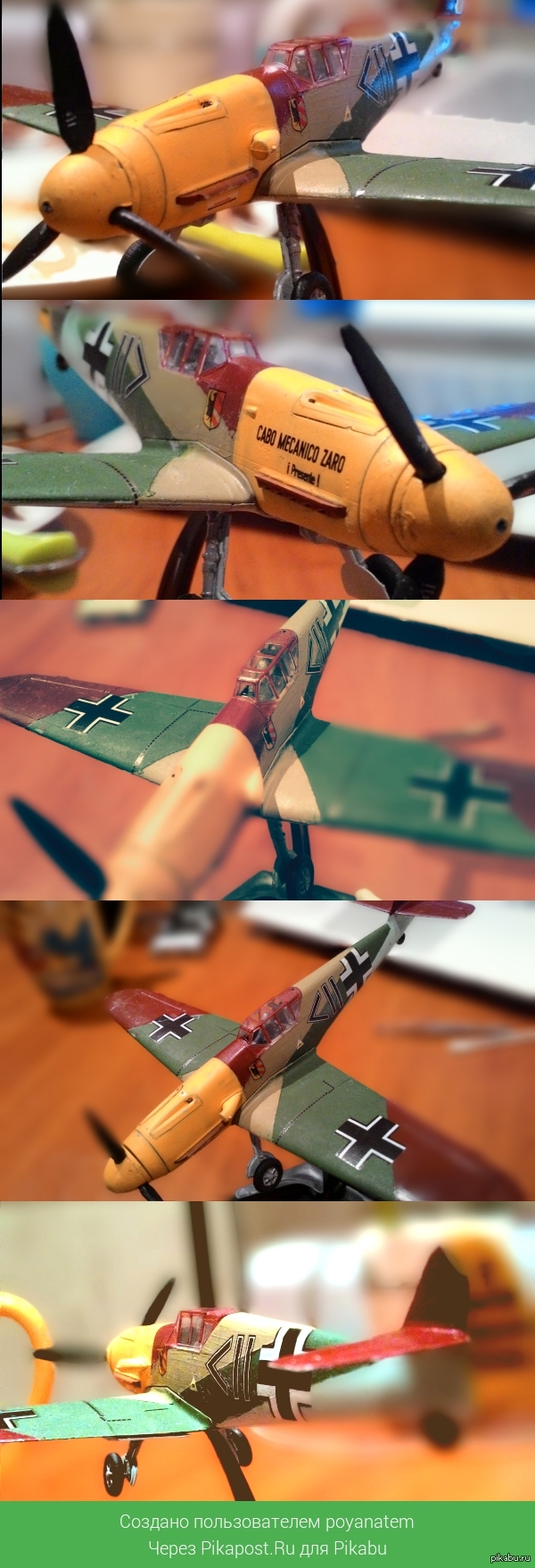 Zvezda, Messerschmitt Bf.109 - My, Modeling, Prefabricated model, Longpost, Friday, Friday tag is mine, Airplane