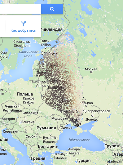 медведь смотрящий на Крым.