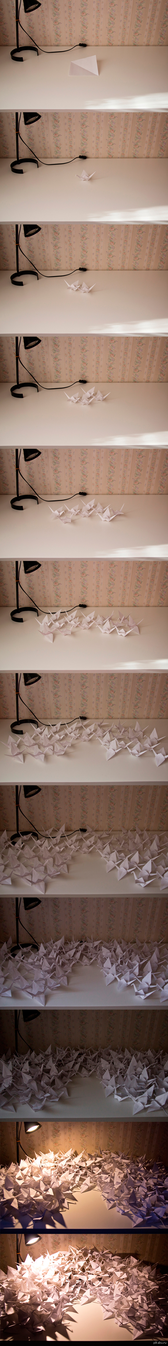 Dreams post - My, Dream, Origami, Paper cranes, Motivation, Longpost