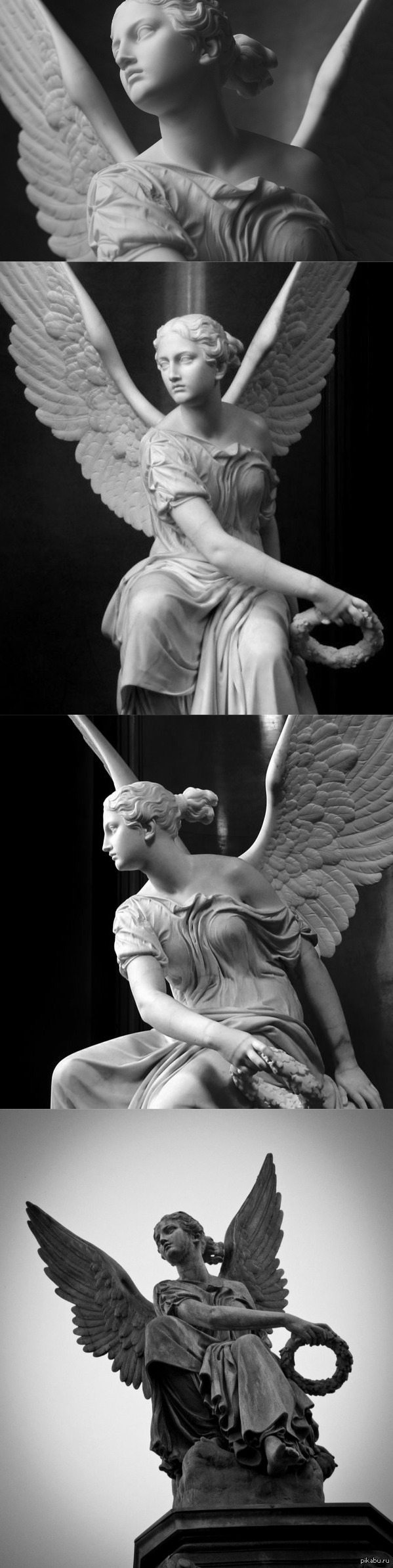 &quot;Seated Victory with Laurel Wreath&quot;, Christian Daniel Rauch, Alte Nationalgalerie, Berlin, Germany, 1838.