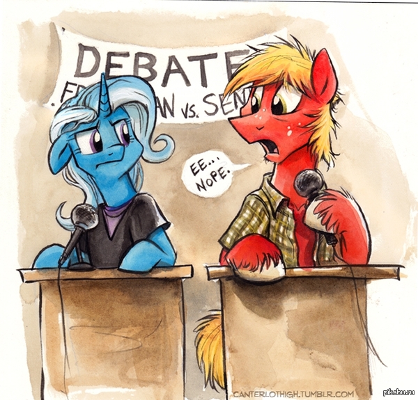 Canterlot High - The Debate Team