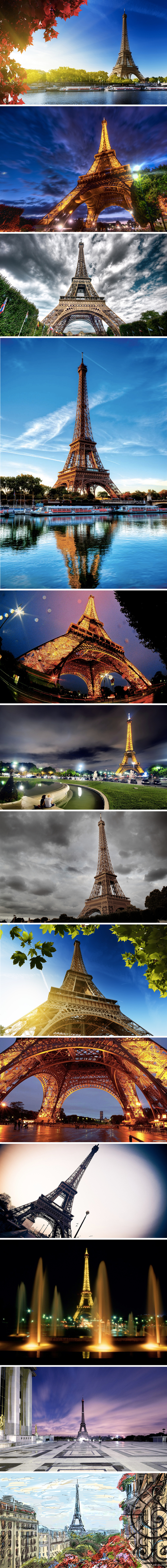 Эйфелева башня празднует свой день рождения!