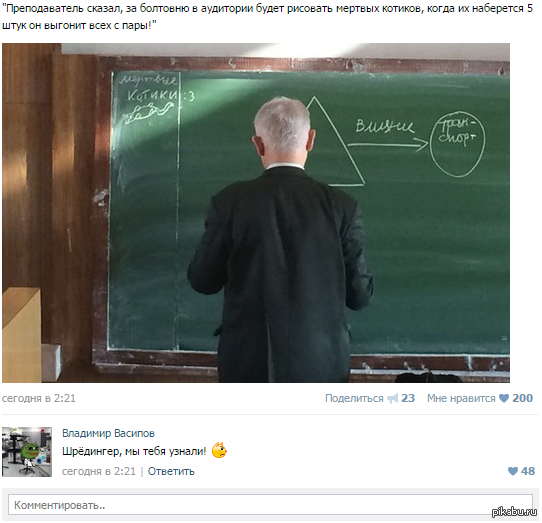 Забавный препод | Пикабу
