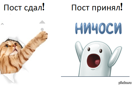 Картинка пост сдал