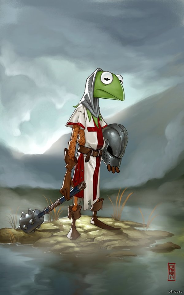 Kermit knight. - Characters (edit), The Muppet Show, Knight, Kermit the Frog, Knights