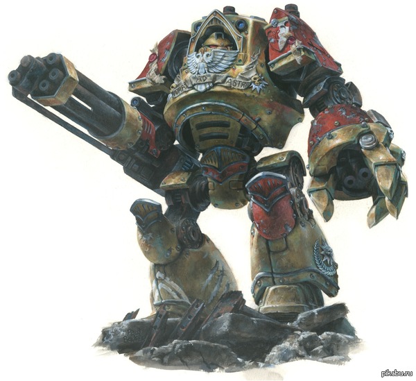 Minotaurus conteptor dreadnought The beast, the bronze beast in the darkness, footsteps, it never tired, it just kept coming!