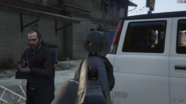 Забавный баг в GTA5