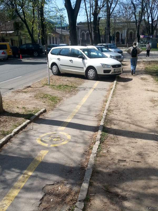 Well, I'm finally going to ride! - My, Bike path, A bike, Parking