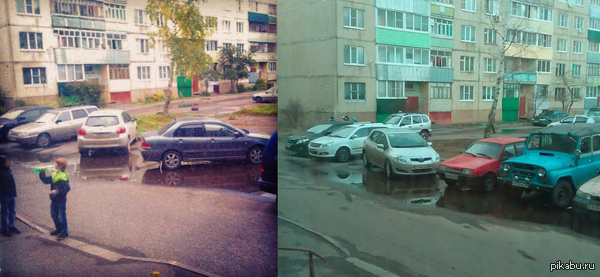 Как бороться с индивидами, занимающими два парковочных места?