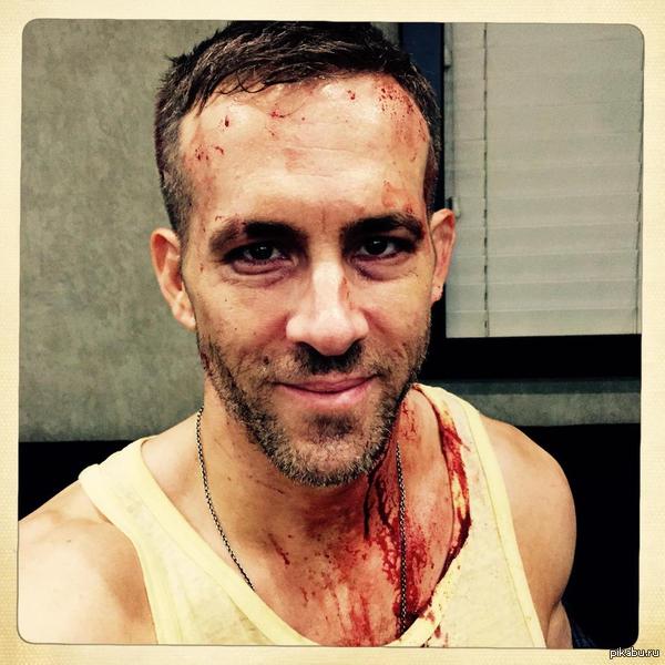 Фото со съемок Дедпула