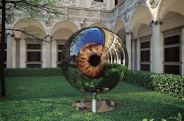 Скульптура "Глаз Архитектора" кто знает где ее можно найти?