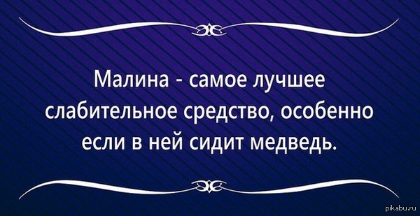 Как в лесу найти слабительное?