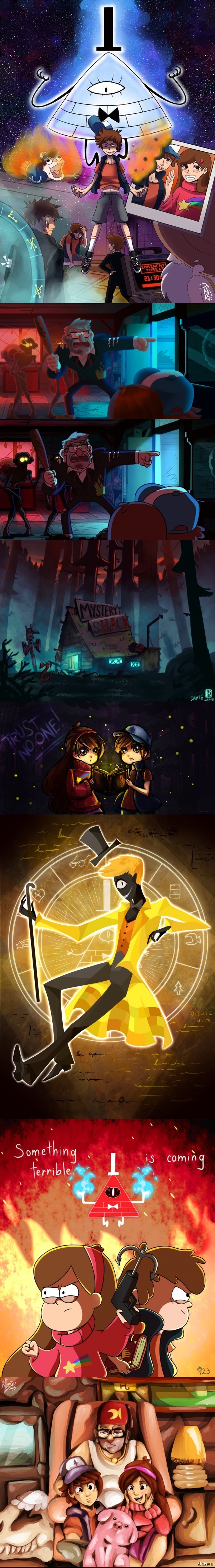 Gravity Falls art... 