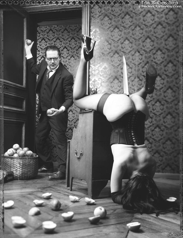 Preparing fruit salad the right way - NSFW, The photo, Black and white, Copyright, , Girls, Erotic, Avant-gardism