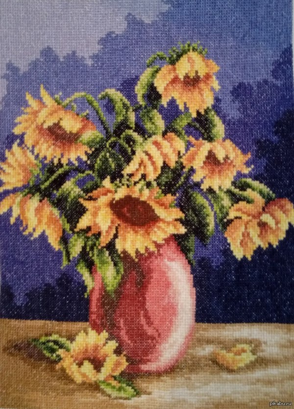 Подсолнухи