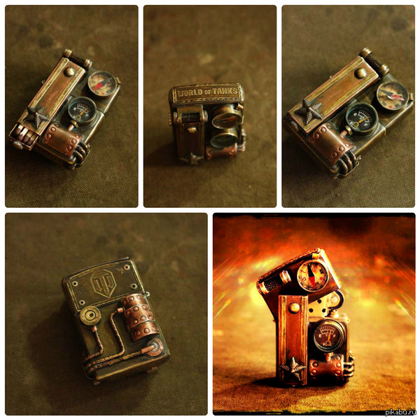 Zippo "World of tanks"  Мастерская Voldera.