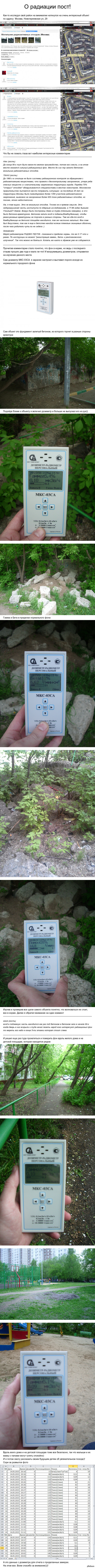 О радиации пост!