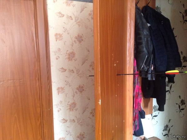 наконец научила родителей стучатся!