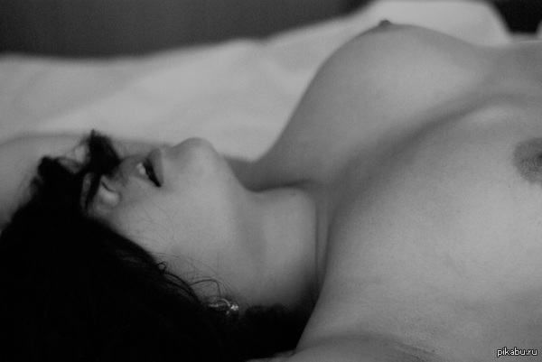 Get some rest - Breast, Girls, NSFW, Black and white