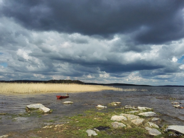 Озеро Чебаркуль, Челябинская область Никаких фильтров. Вся фишка в том, что позади появилось Солнце. Фотографировал на Huawei Honor 6 Plus