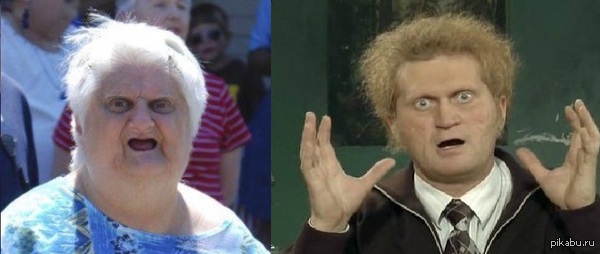 Сходство?...не думаю...