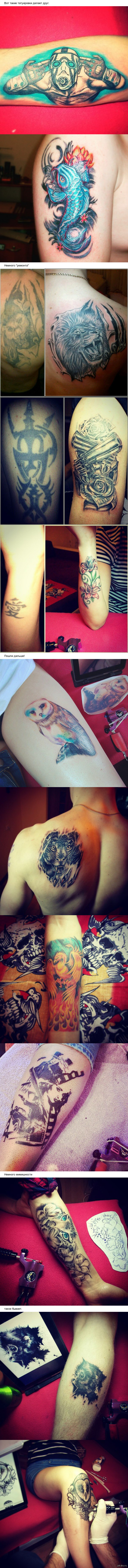 Работы моего друга, раньше писал картины, а щас...